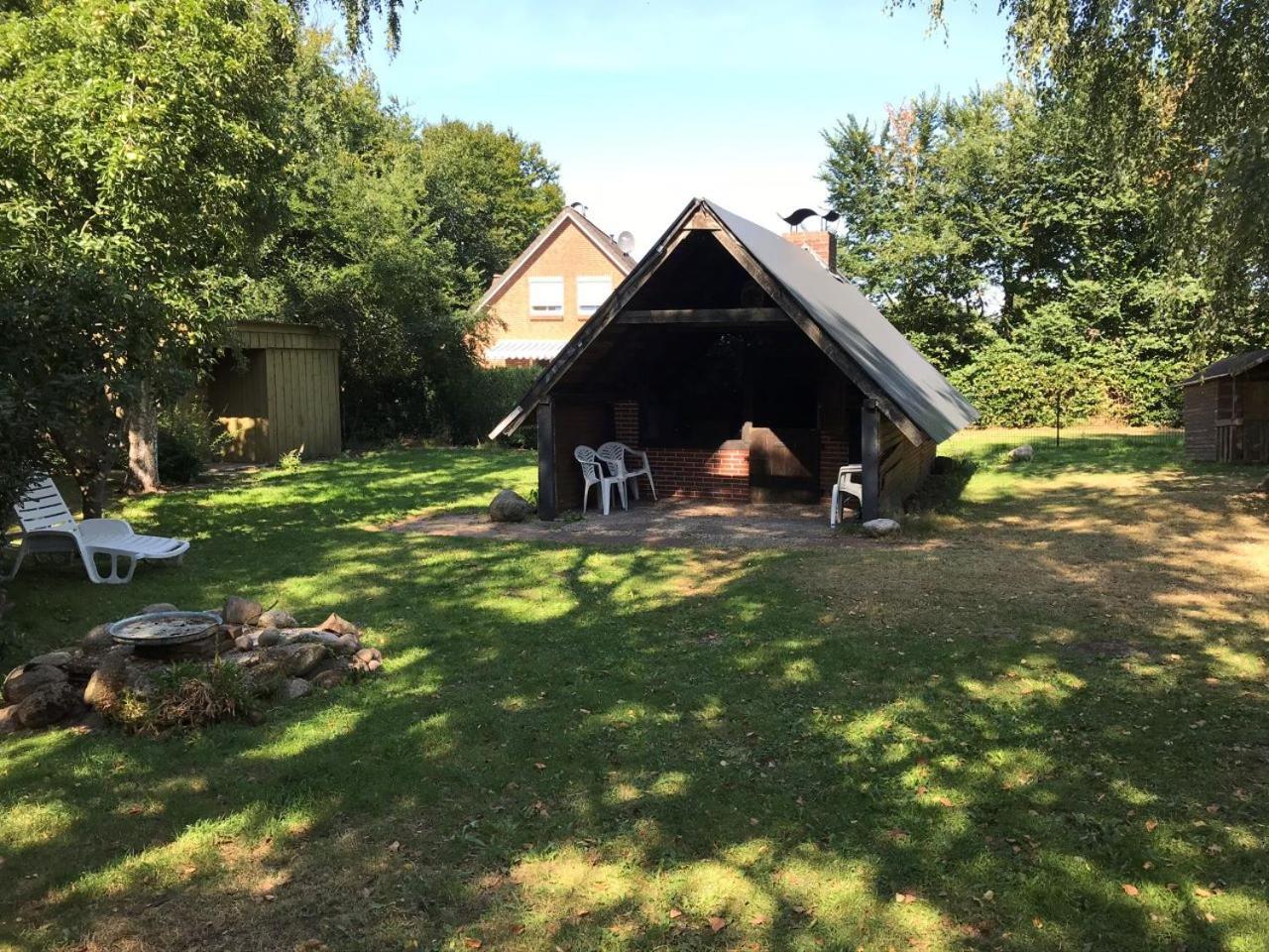 Muehlenweg- Tante Lise Apartment Süderlügum Bagian luar foto